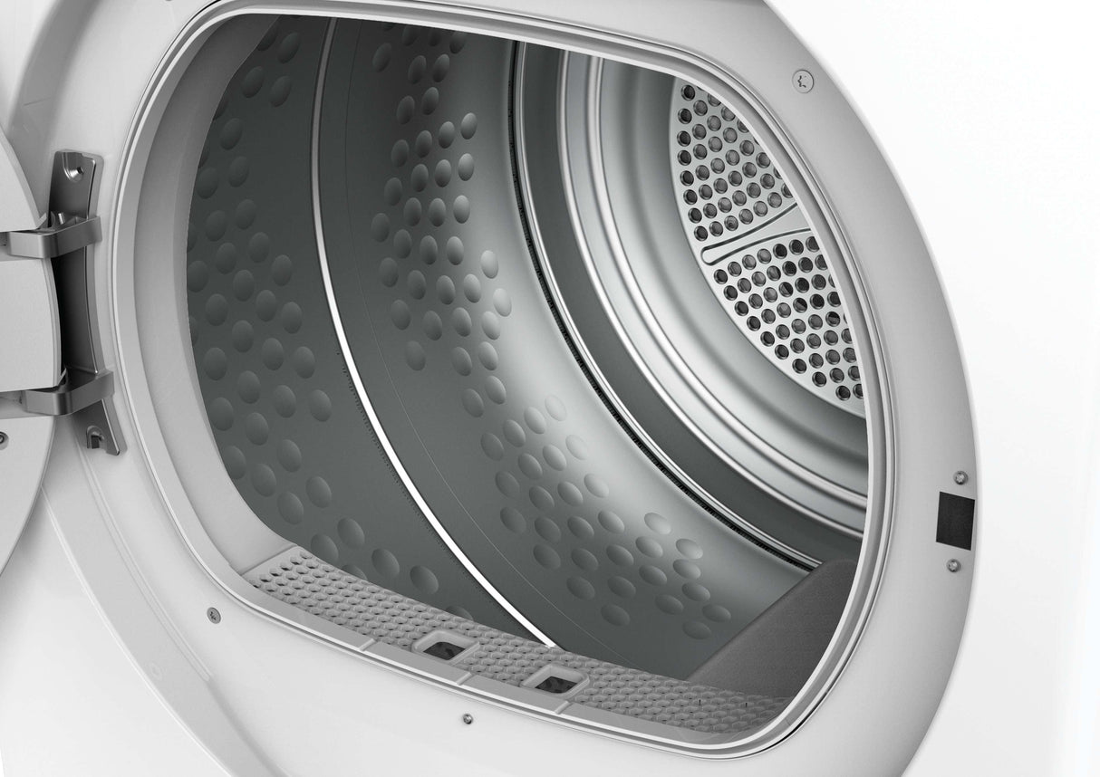 Seche-linge pompe a chaleur CANDY EY EH8N1DE-S - 8 kg - Bac EasyCase - Connecté - Blanc