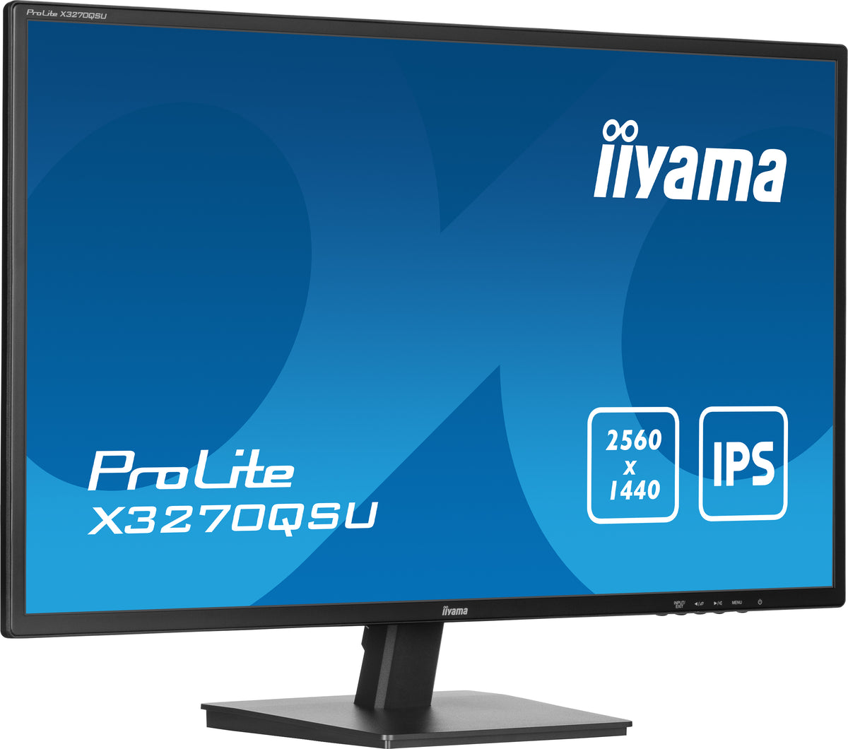 Ecran PC - IIYAMA - 32 - QHD - 100Hz - Dalle IPS - 3ms - X3270QSU-B1