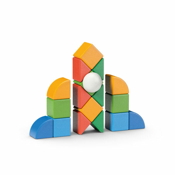 Blocs magnétiques - GEOMAG - Mon petit monde en formes - 25 pieces - Éducatif - Plastique recyclé - Des 12 mois