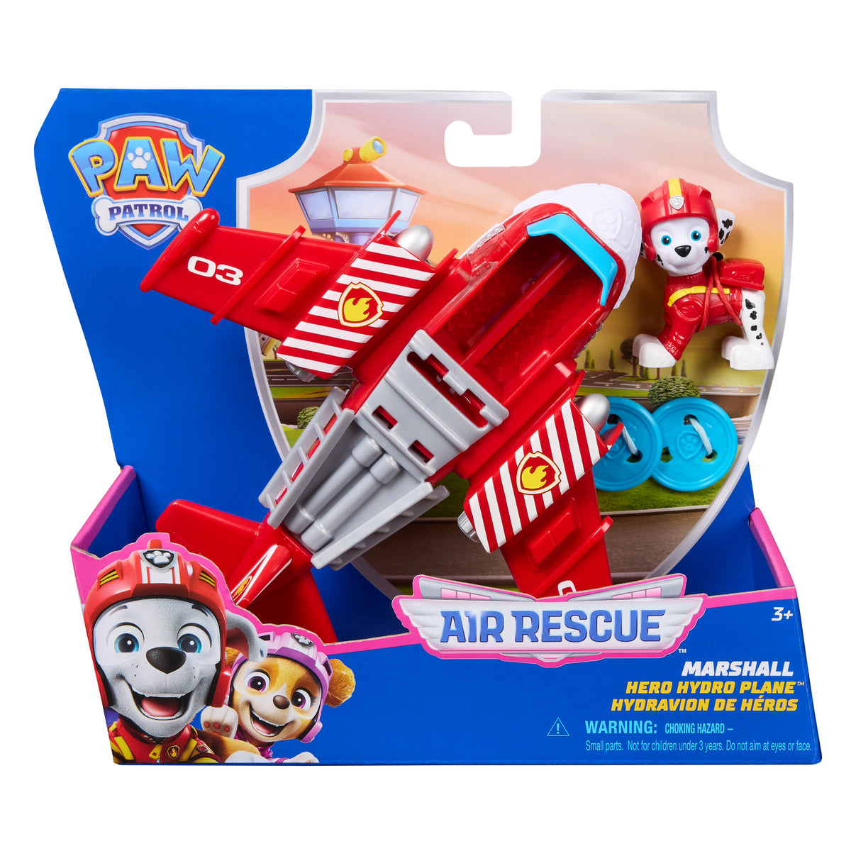 SPIN MASTERVÉHICULE + FIGURINE MARCUS AIR RESCUE La Pat' Patrouille