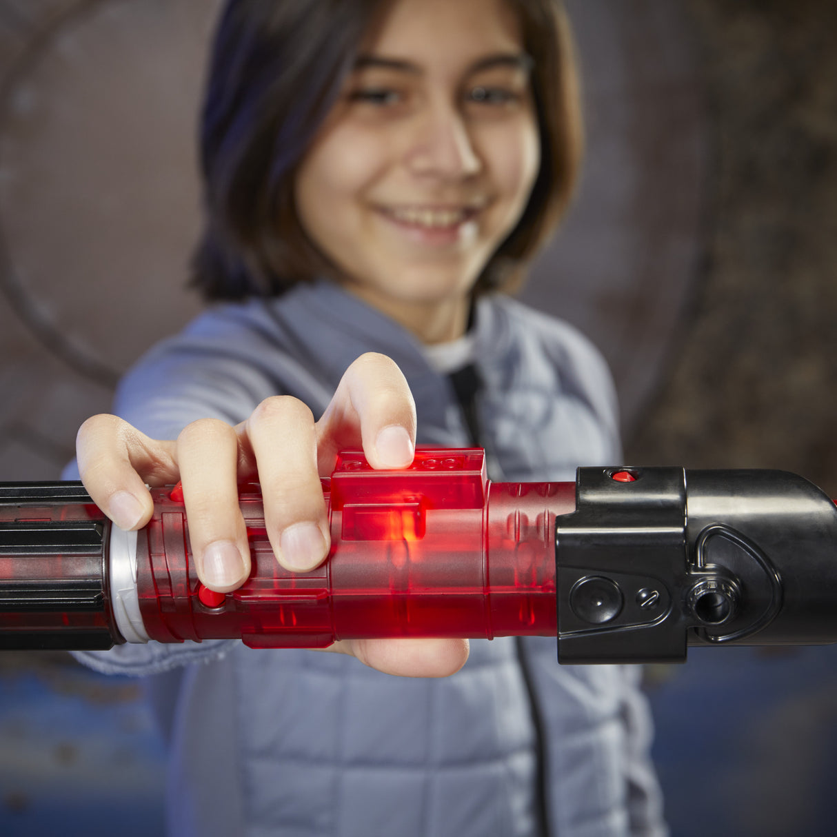 Sabre laser électronique Dark Vador, Star Wars Lightsaber Forge Kyber Core, jouets enfant, des 4 ans