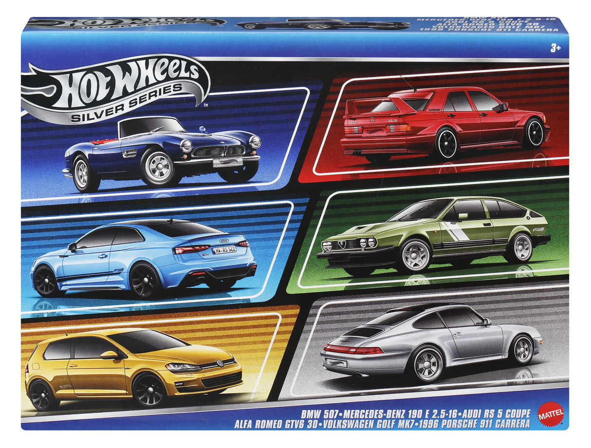 Hot Wheels - Multipack Euro Style - Petite Voiture - 3 ans et + - Hot Wheels - JBY79