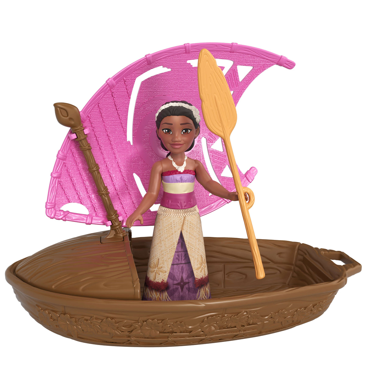 MATTEL Disney Vaiana 2 Pirogue et ses 3 surprises JBT68