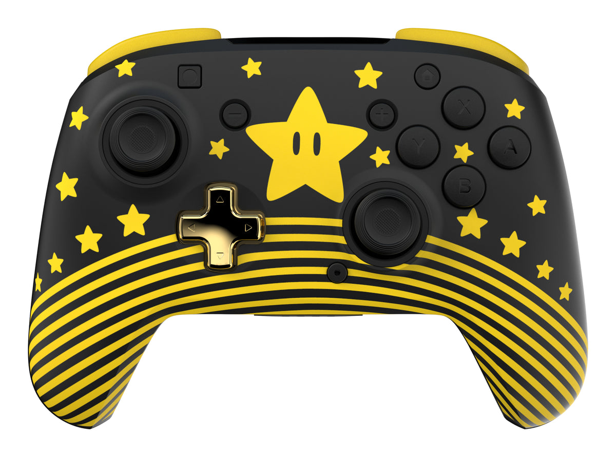 Manette gaming sans fil pour Nintendo Switch™ - TURTLE BEACH - TBC-8101-75 - Rematch™ Super Mario Star