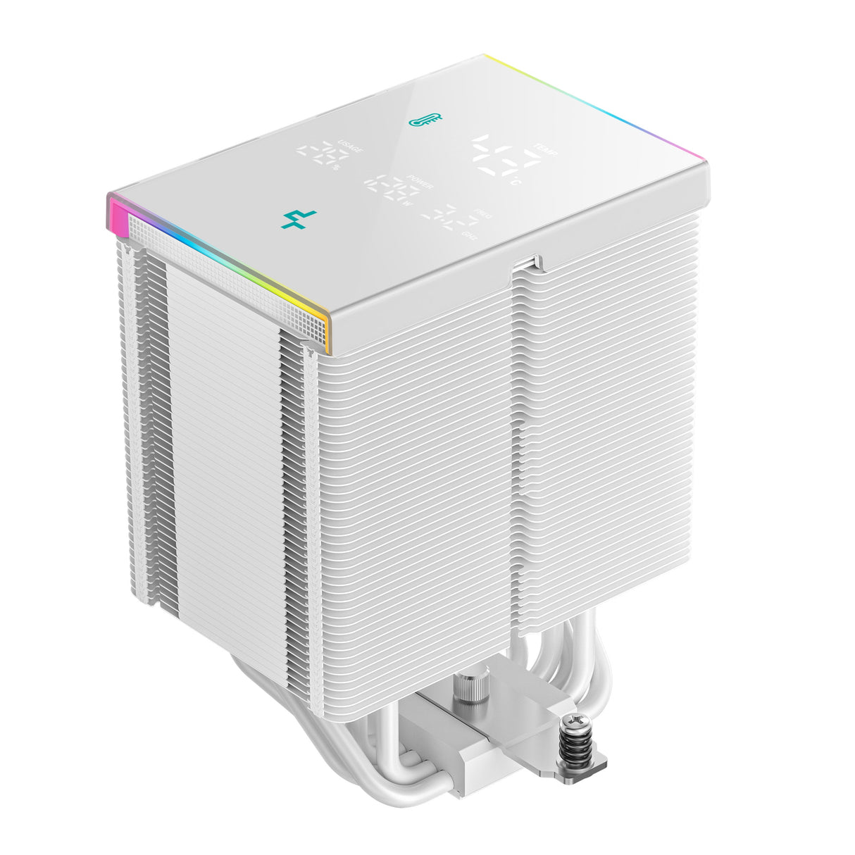Ventilateur pour processeur DeepCool AK500 Digital Pro RGB (Blanc)