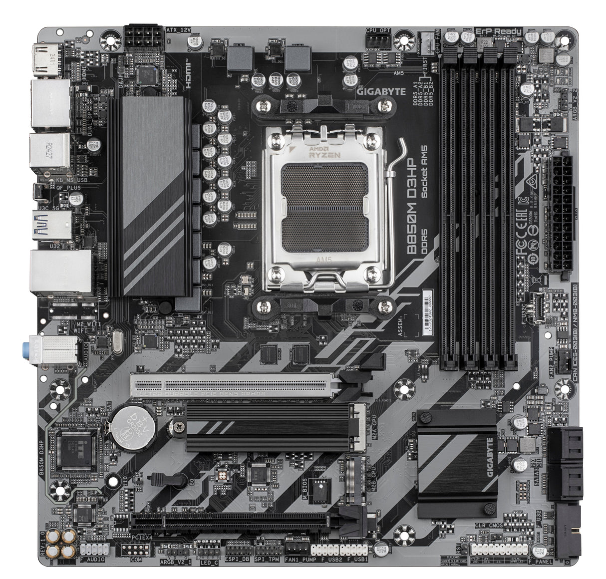 Carte Mére Gigabyte B850M D3HP (AM5) Micro ATX