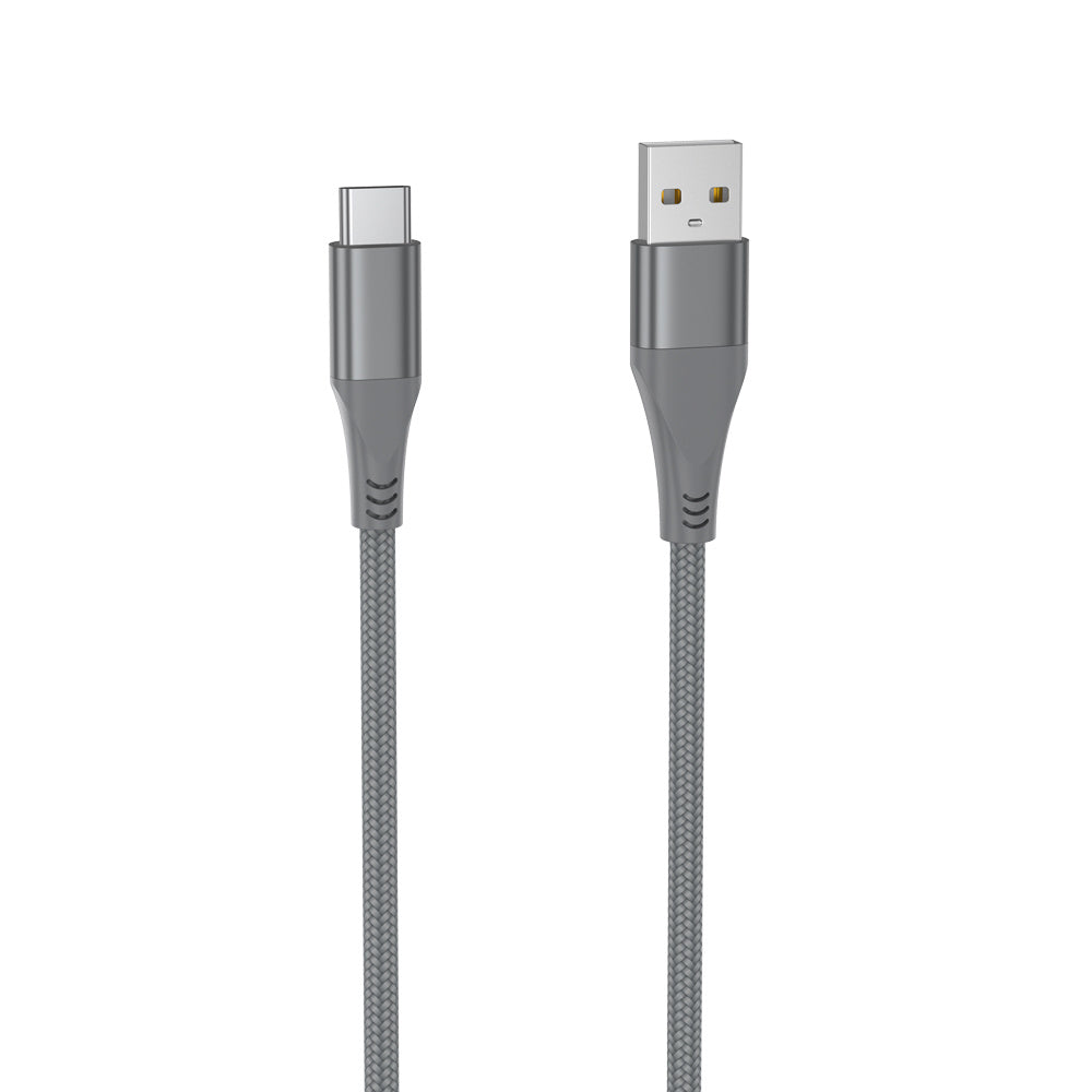 C ble USB/USB-C 3.2 gen 1 m le/m le avec cordon en nylon + kevlar 400D - 2m