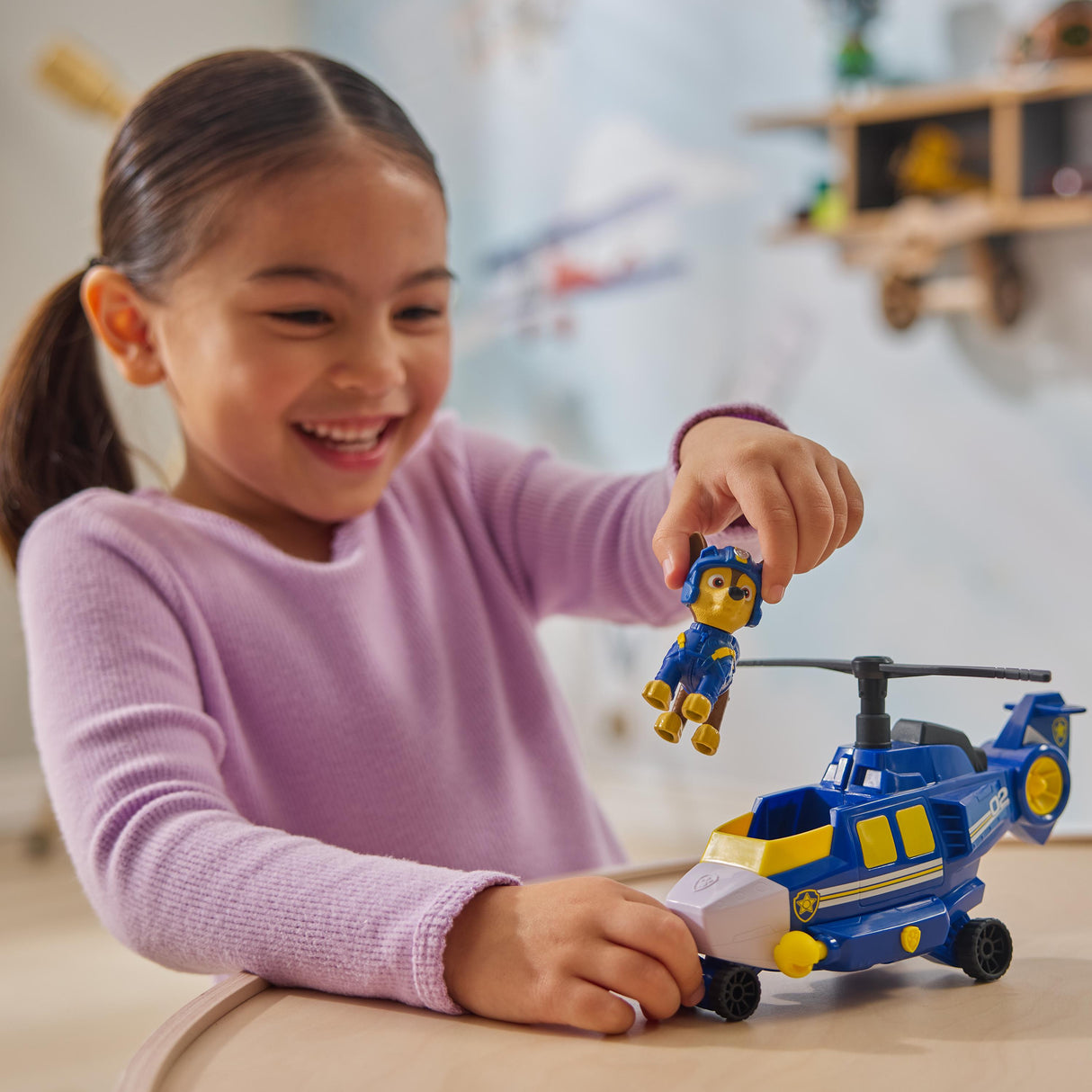 SPIN MASTERVÉHICULE + FIGURINE CHASE AIR RESCUE La Pat' Patrouille
