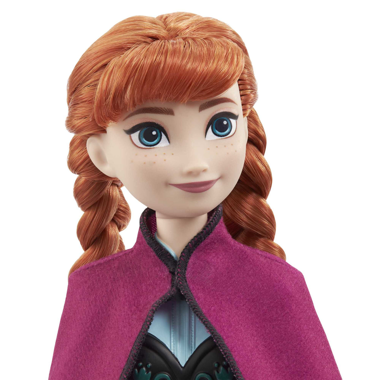 La Reine des Neiges-Anna- Mattel Poupée Disney avec habillage et accessoires HLW49