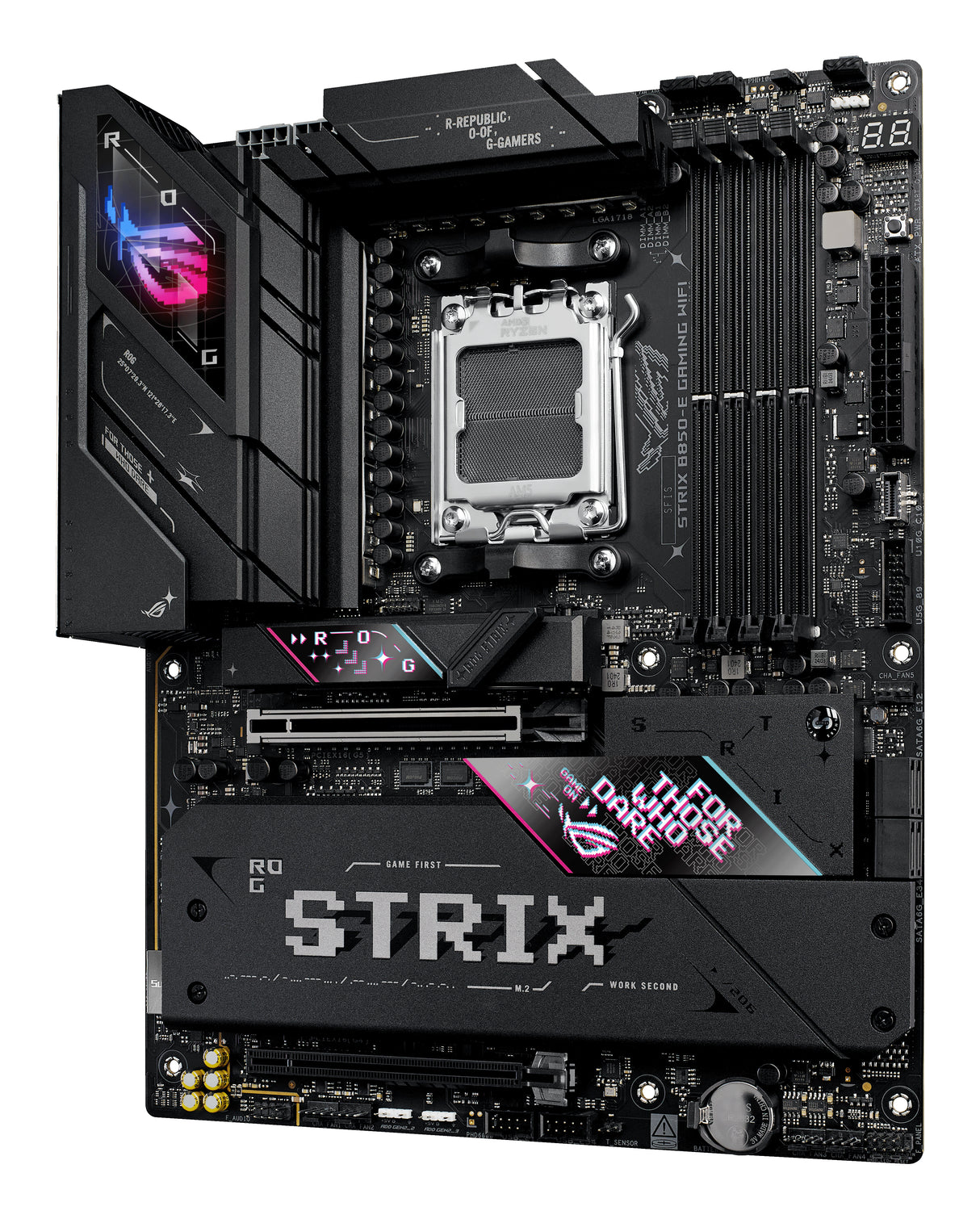 Carte mere - ASUS - ROG STRIX B850-E GAMING WIFI - AMD B850 - Emplacement AM5 ATX