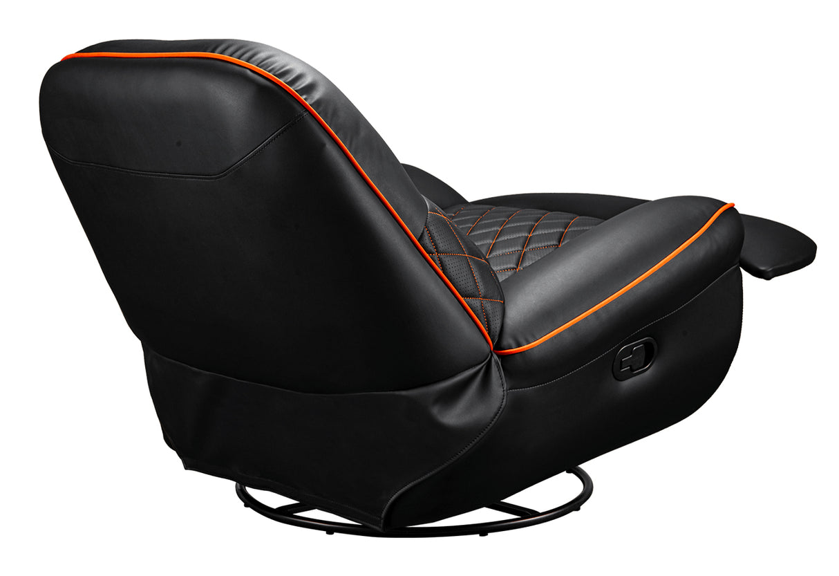 Sofa Cougar Overlord (Noir/Orange)