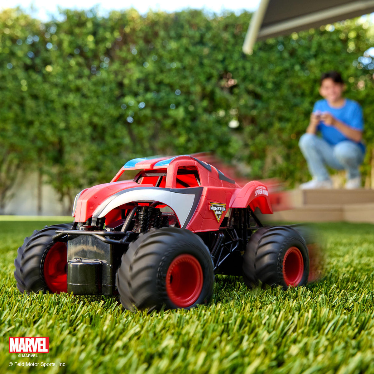Spider-Man - Véhicule radiocommandé - 1:24 - Monster Jam