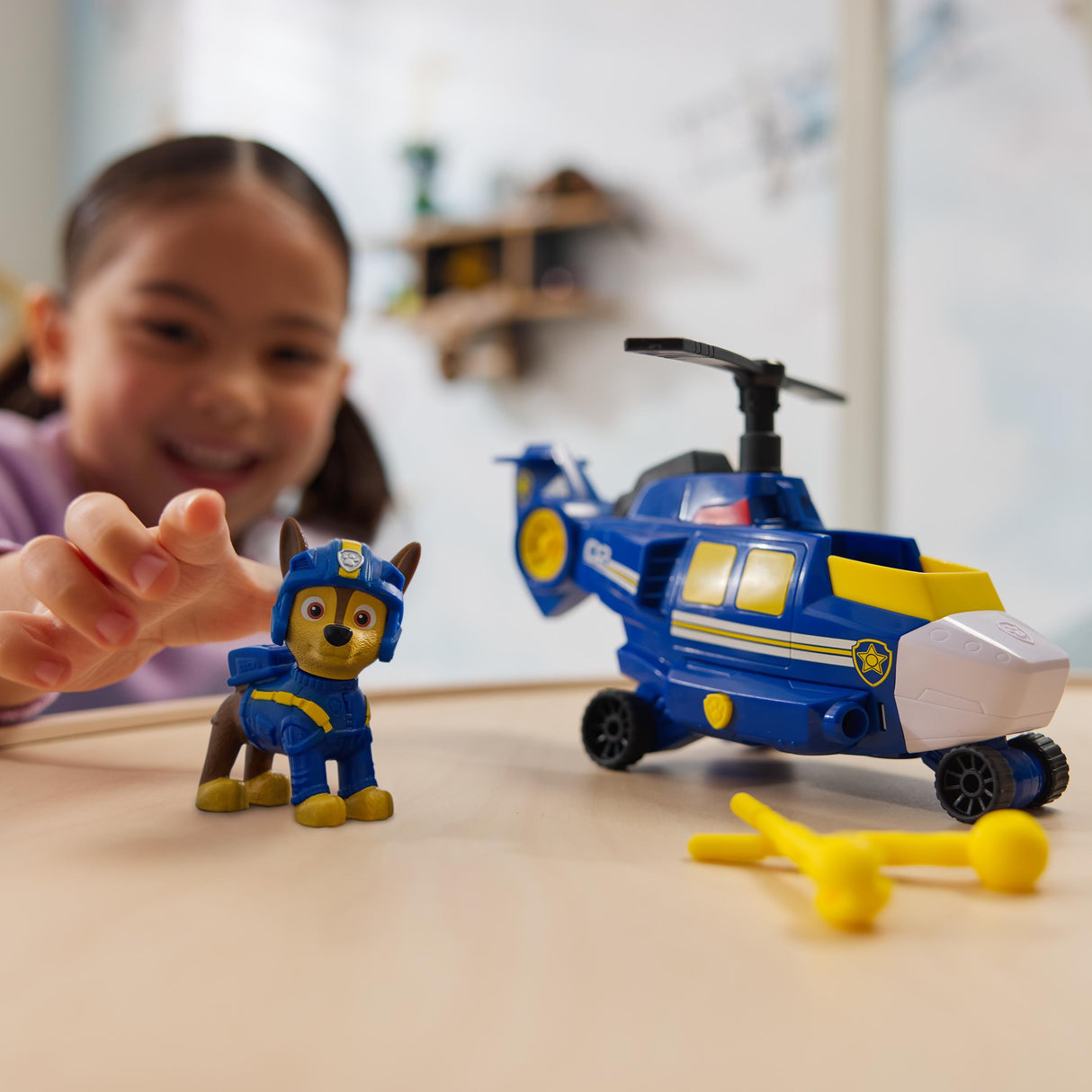 SPIN MASTERVÉHICULE + FIGURINE CHASE AIR RESCUE La Pat' Patrouille