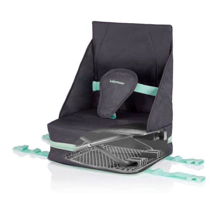 BABYMOOV Up&Go RÈhausseur de Chaise BÈbÈ Nomade RÈglable en Hauteur, 6 - 36 mois