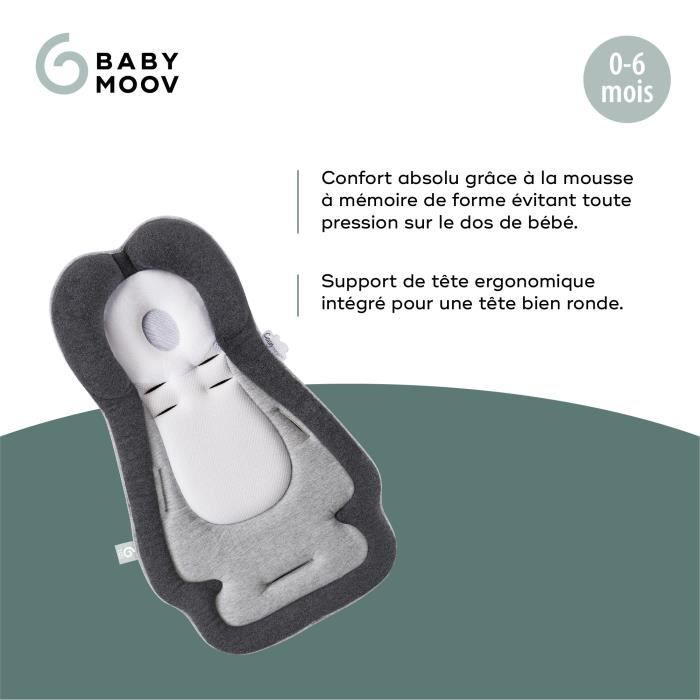 Babymoov Cosymorpho Smokey Coussin Réducteur Universel pour Bébé