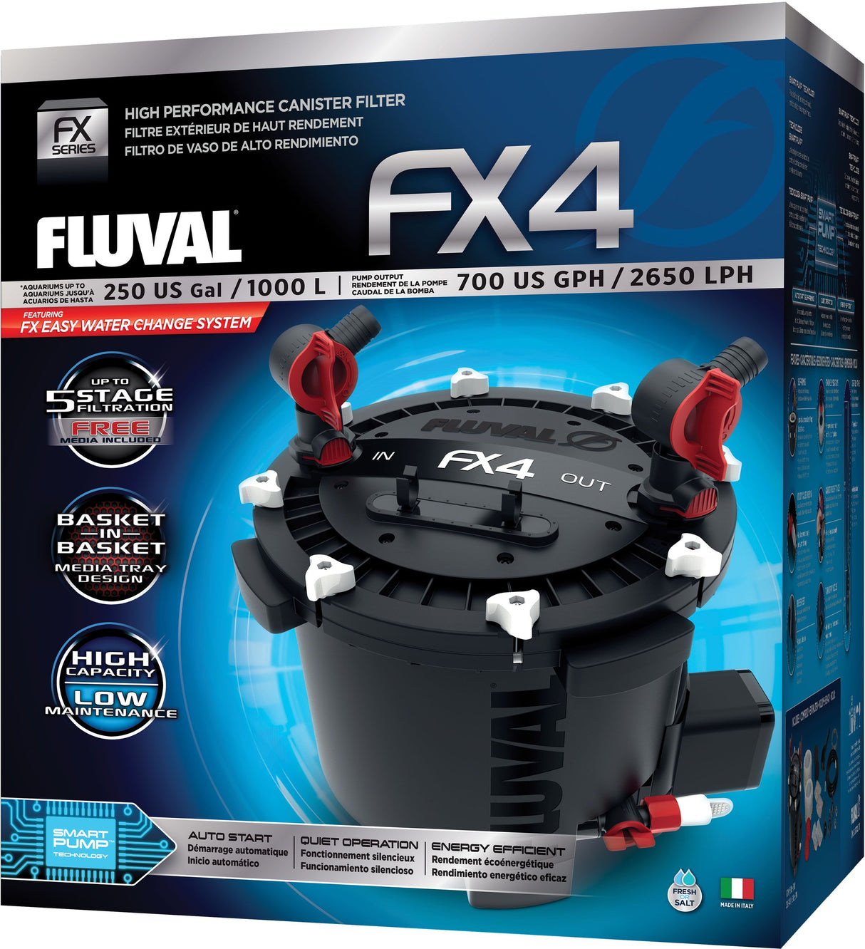 Filtre externe pour aquarium - FLUVAL - FX4 - 1000L