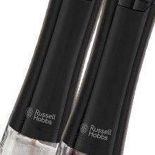 Set moulins Sel & Poivre - RUSSELL HOBBS - 28010-56/RH - Broyage fin ou grossier - Lumiere LED - Noir
