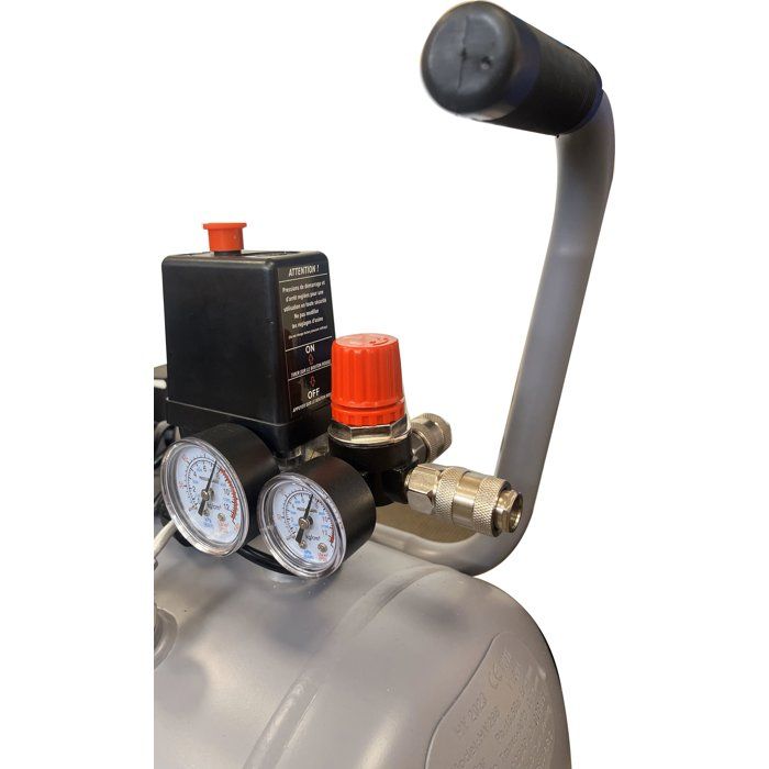 Compresseur d'air - PRODAIR - Prodair50 - 50L - 2CV - 8 bars - Double sortie + détendeur + kit gonflage
