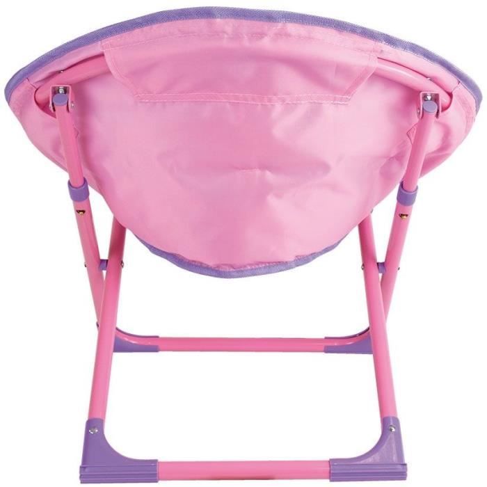 GABBY ET LA MAISON MAGIQUE - Siege lune pliable pour enfant h.47 x l.54 x p.42 cm
