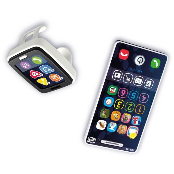 TÈlÈphone et Montre - KD - Mon TÈlÈphone et sa Montre Fitness - Imitation rÈaliste pour les tout-petits