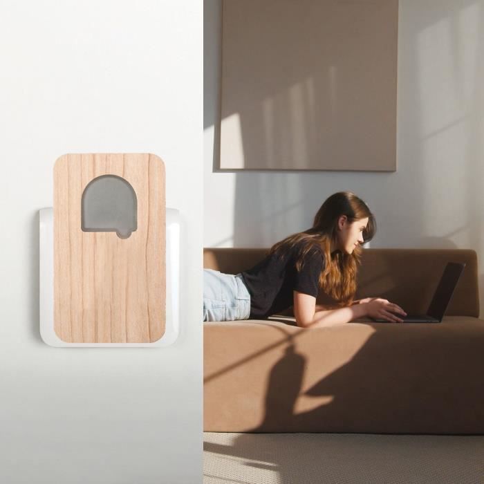 Scs sentinel - CSF0104 - Carillon SONE Cosy - Bois - Sans fil sans pile - 150m en champ libre - 25 melodies - IP65