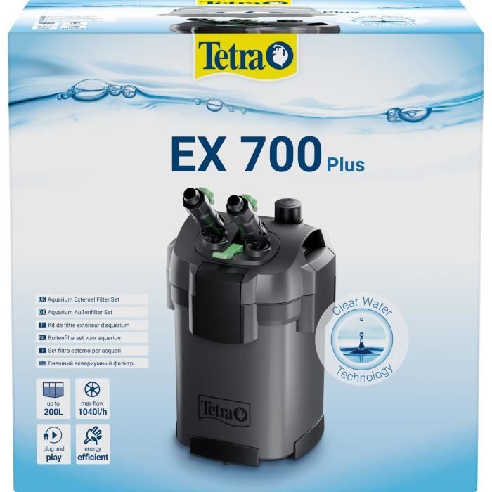 Filtre extérieur - TETRA - 700 plus - Pour aquarium de 100 a 200 L