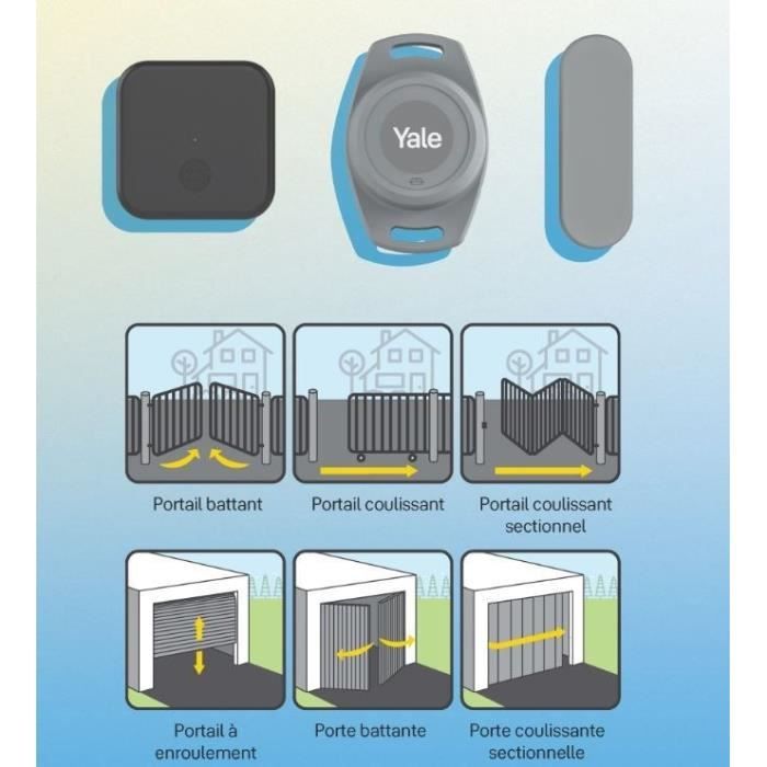 Ouverture intelligente pour portail - YALE - WiFi - Commande a distance