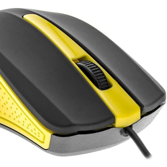 Souris - JAUNE SUVA - YENKEE - YMS 1015YW