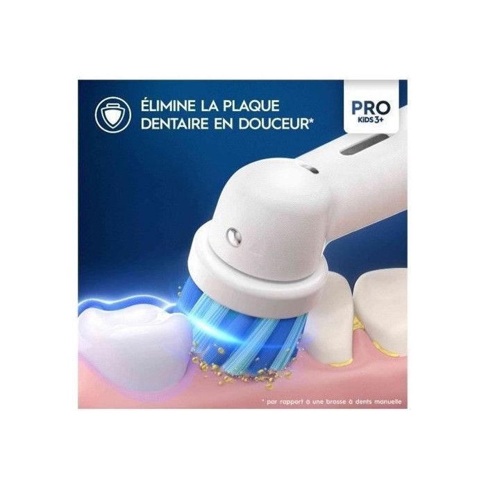 Brossettes x4 Spiderman, Marvel, Oral-B Pro Kids 3+, Pack de rechange, Pour enfant