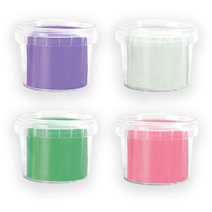Pâte a modeler - SES CREATIVE - Feel good - Relax (4x90gr) - Végane - Lavable - Souple
