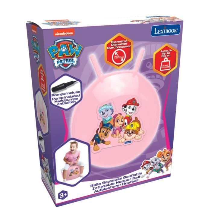 Balle Sauteuse Gonflable rose Pat' Pat