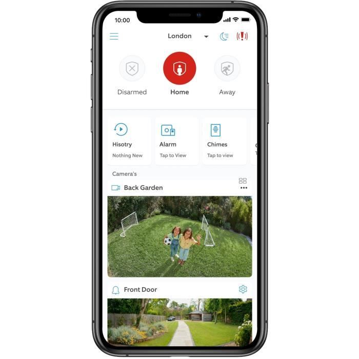 Caméra de surveillance - RING - Spotlight Cam Plus Batterie - HD 1080p - Vision nocturne couleur