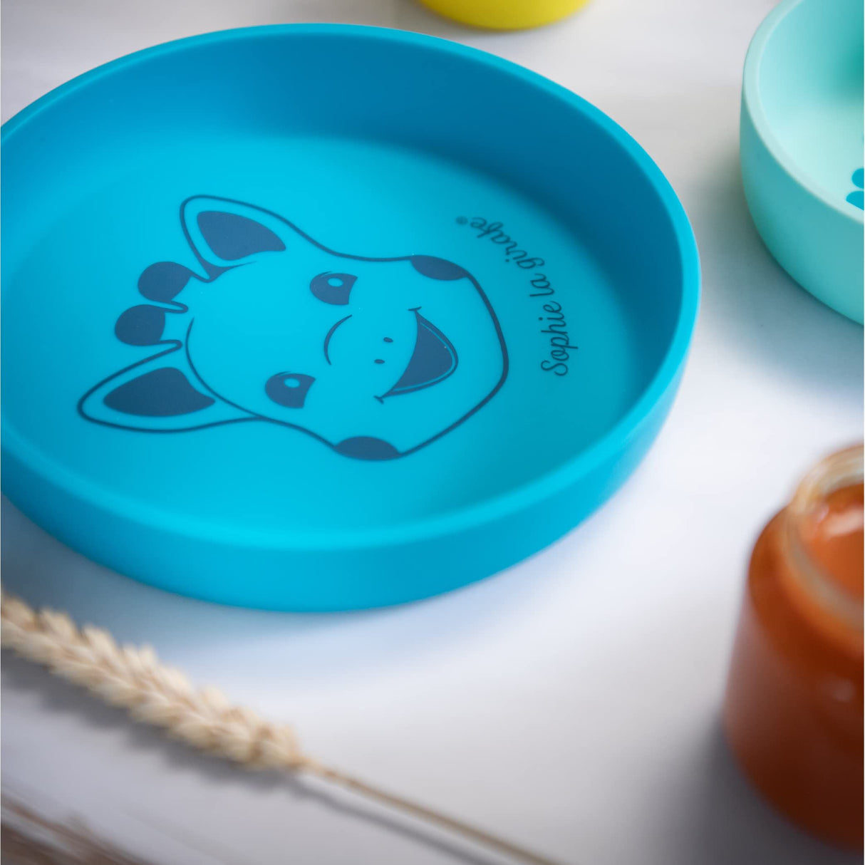 Assiette - SOPHIE LA GIRAFE - Silicone