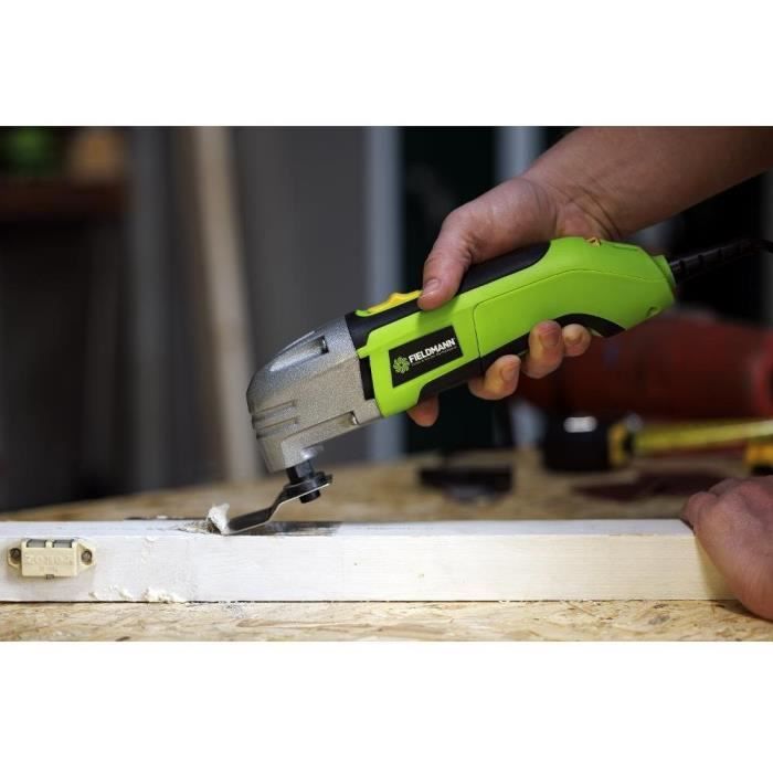 Outils multifonctions - FIELDMANN - FDB 200301-E - 300 W - Vitesse variable - 11 accessoires inclus