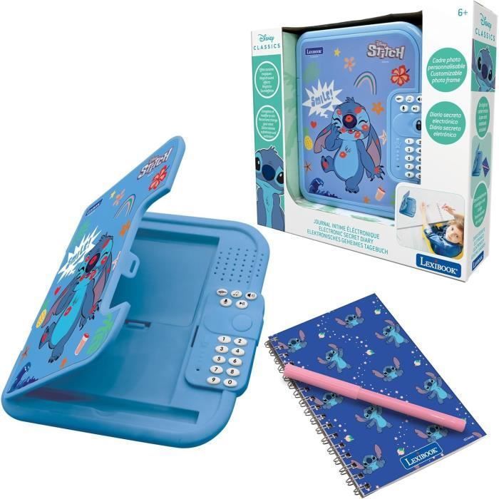 Journal intime électronique avec coffre-fort Stitch