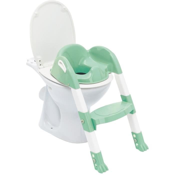 RÈducteur WC - THERMOBABY - KIDDYLOO - Vert CÈladon - Ajustable