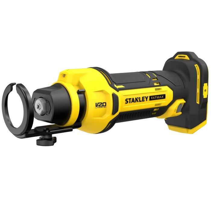 Fraiseuse pour plaques de plâtre sans fil - 18V - STANLEY FATMAX - SFMCE200B-XJ - 26000 trs/min - LED - Forets inclus