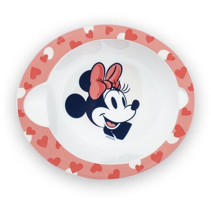 Set repas micro-ondes - THERMOBABY - 2 pieces - Bol et cuillere - Minnie