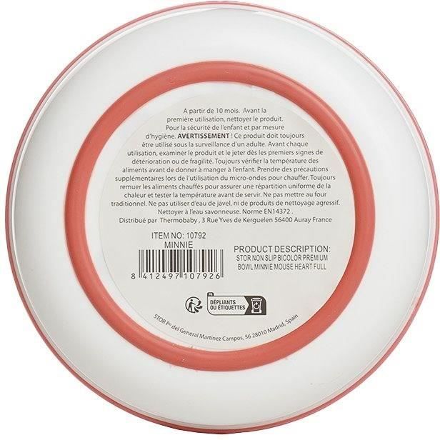 Coffret repas - THERMOBABY - 3 pieces - Bol, assiette et gobelet - Minnie