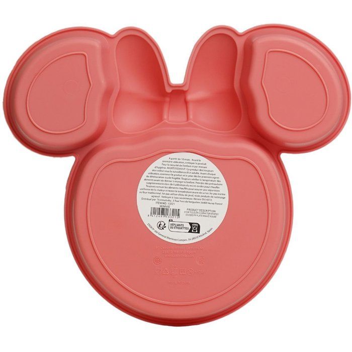 ASSIETTE SILHOUETTE TETE DE MINNIE