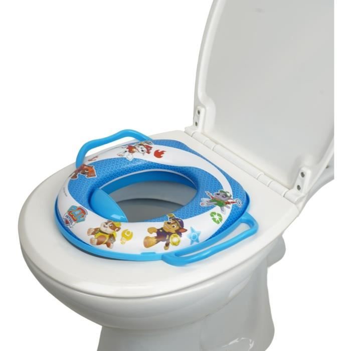 Réducteur WC - THERMOBABY - Confort avec poignées - Pat'patrouille