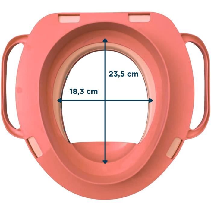 Réducteur WC - THERMOBABY - Confort avec poignées - Minnie
