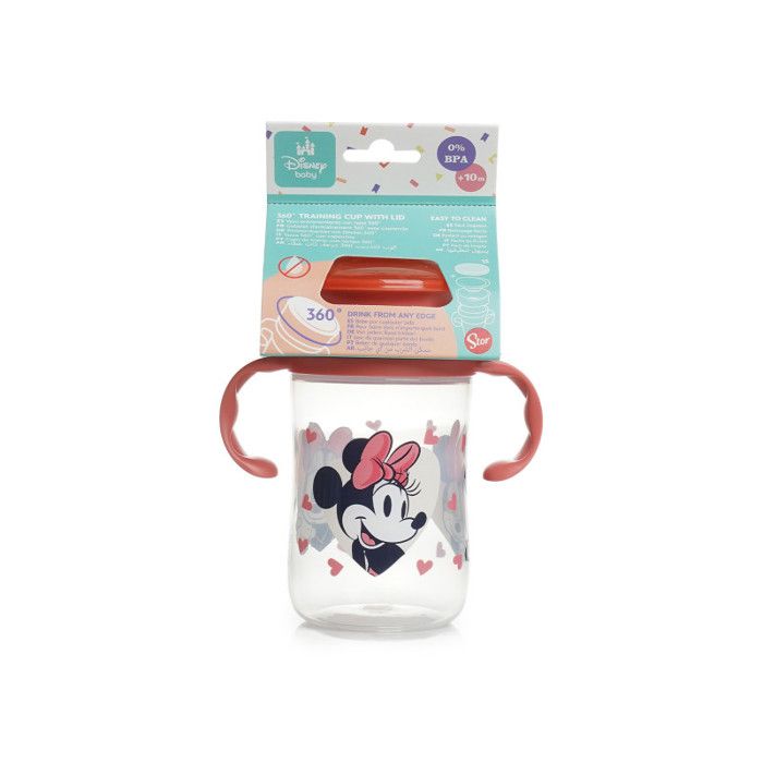 Tasse d'apprentissage - THERMOBABY - 360 degrés - Avec disque antifuite - Minnie
