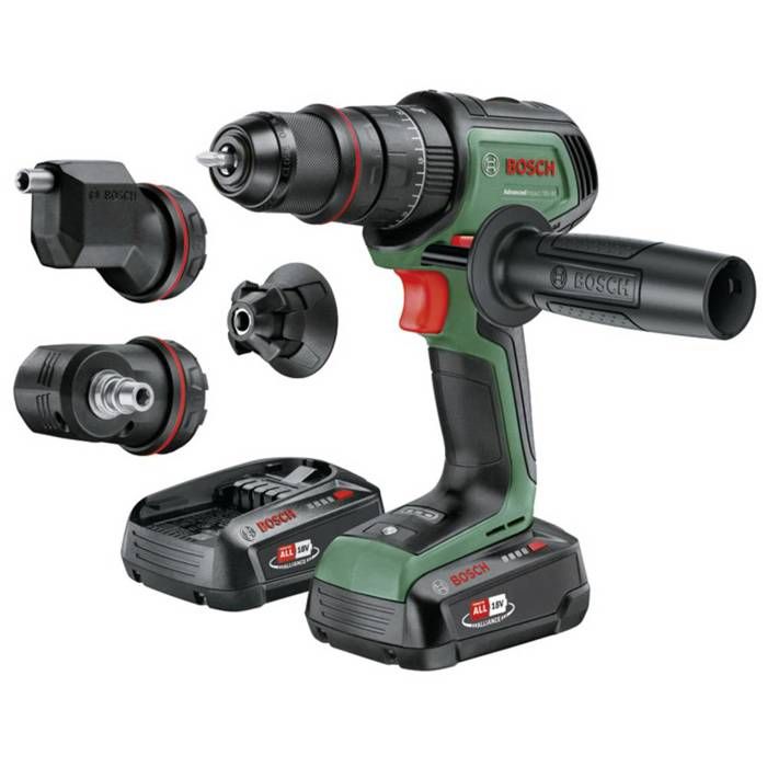 Perceuse-visseuse a percussion sans fil 18V Bosch - AdvancedImpact 18V-80 QuickSnap - mandrin 13 mm + 3 embouts
