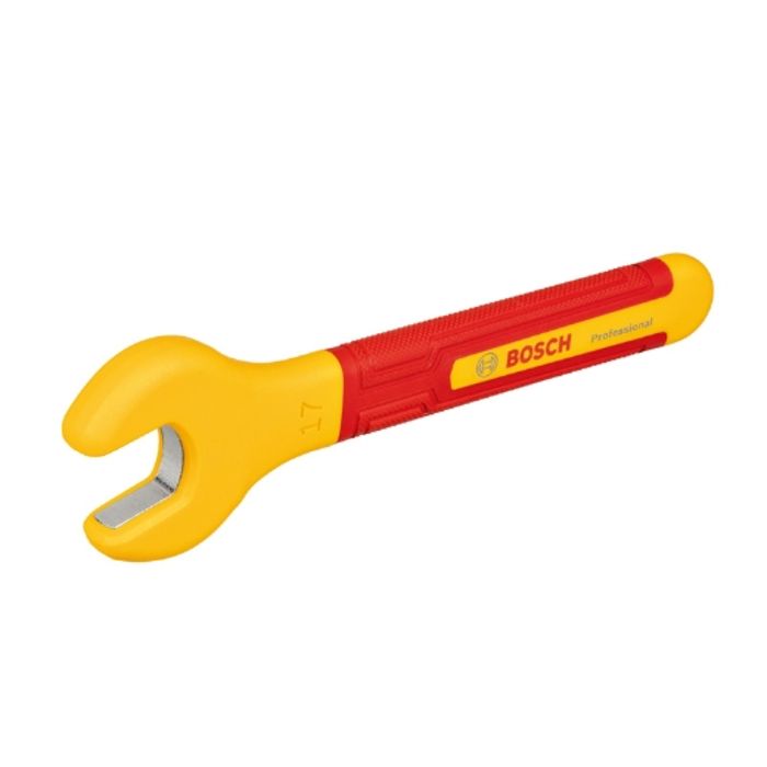 Clé plate VDE - BOSCH - 17 mm - Inclinée a 15° - Isolée jusqu'a 1000 V - Ergonomique