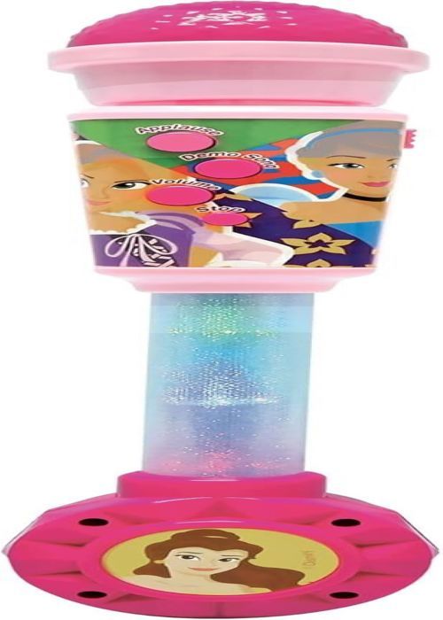 Microphone - LEXIBOOK - Princesses Disney - Lumineux - Effets sonores - Mélodies intégrées