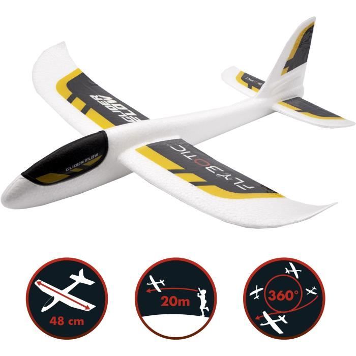 Avion Planeur - SILVERLIT - GLIDER FLOW - 50 cm - Loopings - Pour enfants des 5 ans