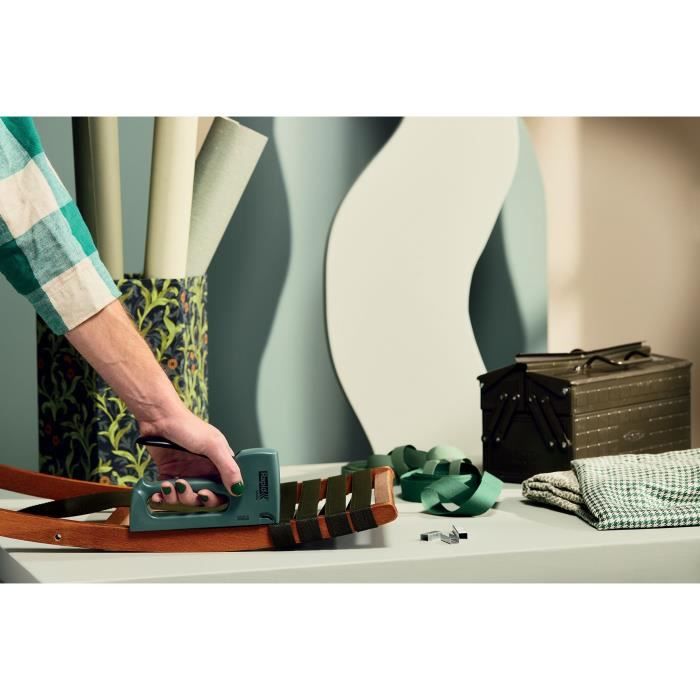 Agrafeuse manuelle éco-responsable Spirit of Sweden - RAPID - R53 - Pour agrafes n°53/4-10mm - Skog (Vert Foret) - (5001614)