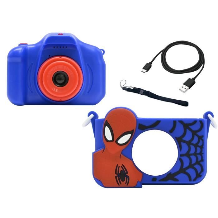 Camera Spiderman avec protection - Câble USB-C inclus - Des 3 ans