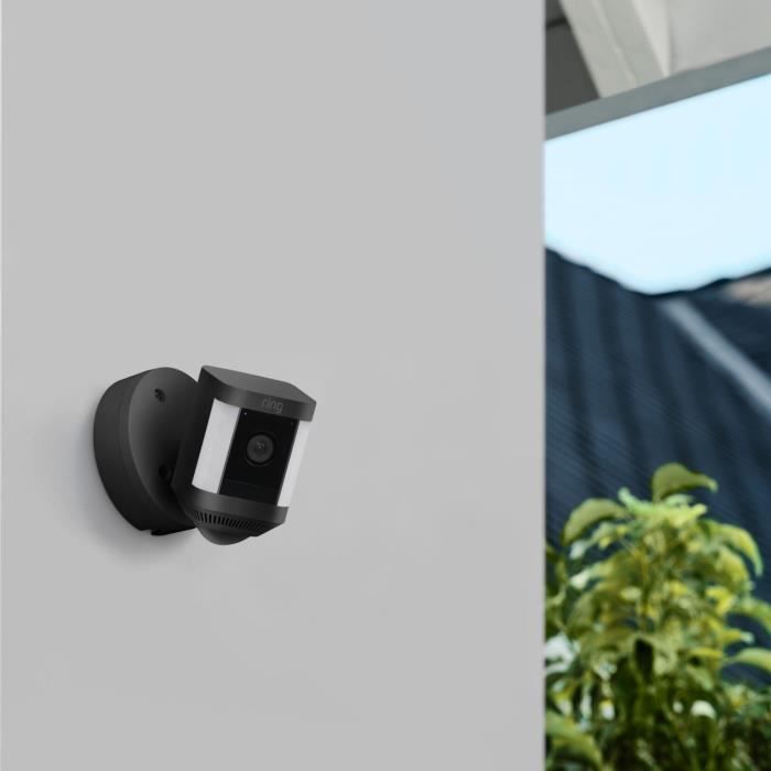 Caméra de Surveillance - RING - Spotlight Plus Batterie - Noir - UE